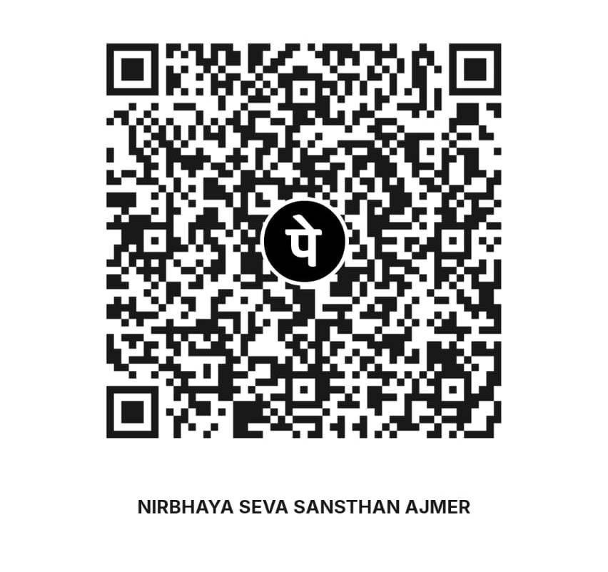 QR code of NIRBHAYA SEVA SANSTHAN AJMER